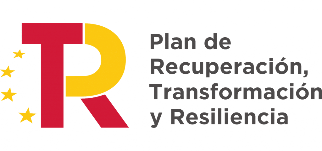 Logotipo del Plan de Recuperación Transformación y Resiliencia